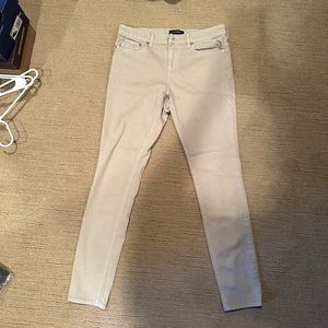 PacSun Stacked Skinny Jeans - Khaki (33 x 32)